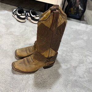 Brown Western Leather Boots